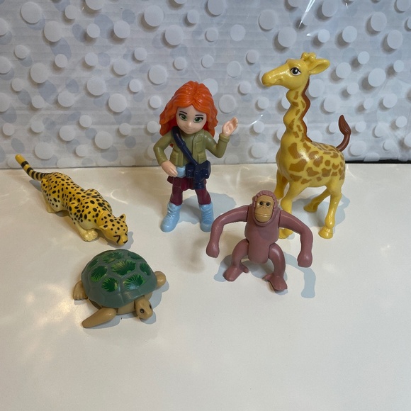 💕3 for $10- Nature expedition🦒🐢 Kinder & McDonalds toy bundle - Picture 1 of 9